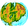Spinning Planet (75k)